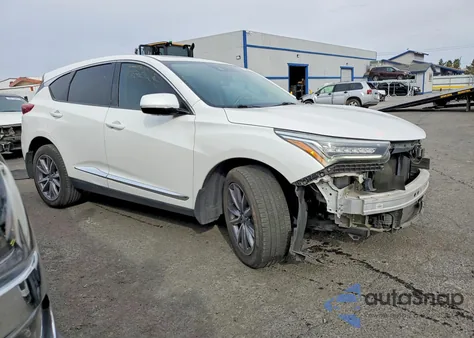 2020 Acura Rdx Technology z USA, uszkodzony, nr VIN 5J8TC2H50LL020723